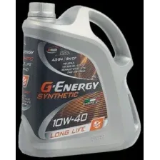 Масло моторное G-Energy Synthetic Long Life 10W-40 4л, Россия