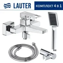 Смеситель Lauter Cascade 21CK6615C + 21СКFG80101C + 21S00103 + 21CKFS90120