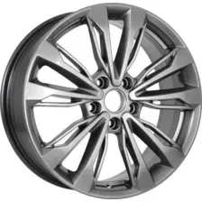 Литой диск KDW KD1830 18x7" 5x114.3мм DIA 67.1мм ET 48мм (Grey Painted)
