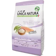 Сухой корм для собак Unica Natura Unico Mono All Breed с форелью, рисом, конскими бобами 2.5 кг