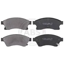Тормозные колодки дисковые передняя ось A.B.S. 37789