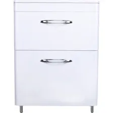 Symbolite Тумба под умывальник Каре 60 Люкс Plus 2 ящика (белый)