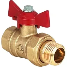 Шаровой кран Valfex DeltaPro ВР/НР 3/4" / VF.230.LB1.034.DP (ручка-бабочка, американка)