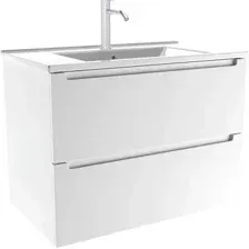 ЗОВ Тумба с умывальником Дион 60 D60LWP0M9003MKV5-OL60 (белый матовый)