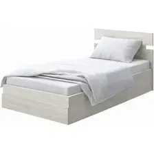 Кровать PROxSON Milton с ПМ 80x190 (дуб шамони светлый 124/ясень шимо светлый)
