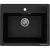Мойка кухонная Practik PR-M 565-004, черный оникс