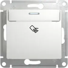 Выключатель Schneider Electric Glossa GSL000169 (белый)