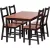 Кухонный стол TetChair Sonata Dining Set (антик/черный)