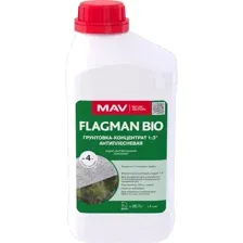 Грунтовка-концентрат FLAGMAN BIO антиплесневая бесцветная 1 л (1,0 кг)