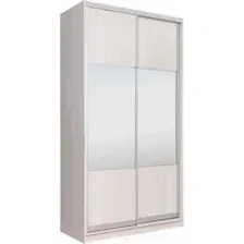 Шкаф-купе Рэйгрупп 138 YYX Elgon РГ-11.01 (ясень снежный/хром)