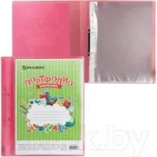 Папка для бумаг BRAUBERG 126558 (красный)