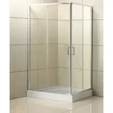 Душевой уголок BelBagno UNO-195-AH-2-120/100-C-Cr (прозрачное стекло)