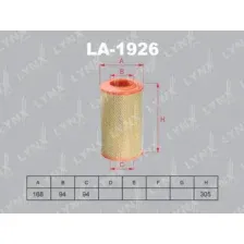 Воздушный фильтр LynxAuto LA1926