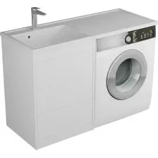 Veneciana Тумба с умывальником Nera 55 с 3-мя ящиками + Paola Magenta 1200 L (белый)