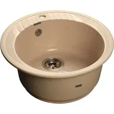 Кухонная мойка GranFest GF-R520 (бежевый)