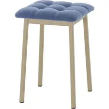 Табурет AMC Comfort 7К10.12 (кожзам, белый/капучино)