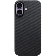 Чехол для телефона Pitaka Ultra-Slim для iPhone 17 (600D Black/Grey Twill)