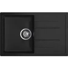 Кухонная мойка GranFest Quadro 780L (черный)