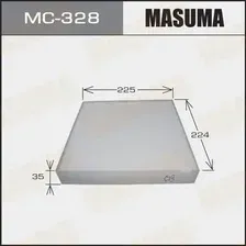 Салонный фильтр MASUMA MC-328 NISSAN Caravan/Homy/Elgrand VQ35DE E51/NE51 02-04