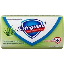  Safeguard Мыло твердое Нежный уход с алоэ 90 г