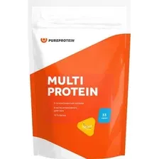 Протеин сывороточный (изолят) Pureprotein Multi Protein (1000 г, банан)