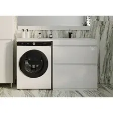 Symbolite Тумба с умывальником Даллас 140 Люкс Plus + Даллас 140x48.2 (правый, эмаль белый)
