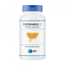 Витамин C в жевательных таблетках "CHEWABLE C, SNT" 60 жевательных таблеток