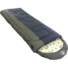 Спальный мешок BalMax Аляска Camping Plus -15 (левая молния, черный/хаки)