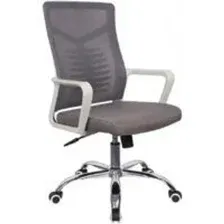 Кресло SitUp DELTA Grey chrome (сетка Grey/Grey)