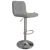 Стул барный SitUp KEONI сhrome (ткань Gray)