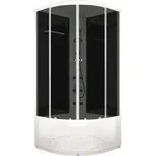 Душевая кабина Domani-Spa Delight 88 High DS01D88HBT10 (черный/тонированное стекло)