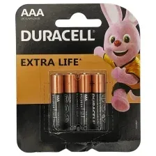 Батарейка DURACELL AAA (LR03/MN2400) 4 шт