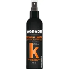 Лосьон Agrado для вьющихся волос с жидким кератином Liquid Keratin for Frizzy Hair 200 мл