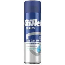 Гель для бритья Gillette Series защита кожи с экстрактом зеленого чая (200мл)