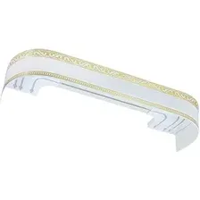 Карниз для штор Legrand Монарх 48069570 (2.8 м, белый глянец)