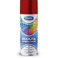 VIXEN VX-13003 Эмаль универсальная вишневая (RAL3003) 520 мл аэрозоль