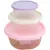 Набор контейнеров ILikeGift Color life round 6931-3 (3шт)