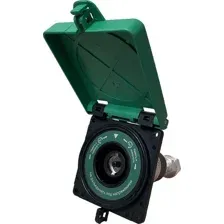 Розетка промышленная КС YHT BX3 0400G03 1Р 400А 1000В IP68 0400G03 (зеленый)