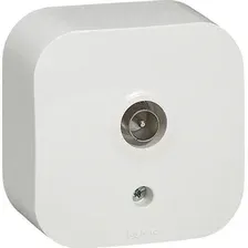 Розетка телевизионная LEGRAND Quteo белая (782215)