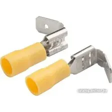 Наконечник для кабеля General Lighting РпИо 5.5-6-0.8 GRIO-5.5-6.35 (желтый, 100 шт)