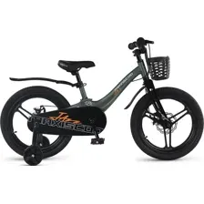 Детский велосипед Maxiscoo Jazz Pro 18 2026 / MSC-J1854P (зеленый матовый, разобранный, в коробке)