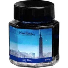 Чернила для перьевой ручки Pierre Cardin City Fantasy / PC332-S14 (30мл, синий небесный)