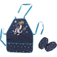 Набор фартук и нарукавники Erich Krause Space Animals 60984