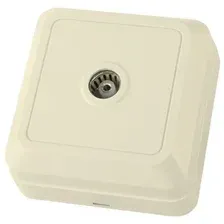 Розетка телевизионная TDM Electric Ладога SQ1801-0026