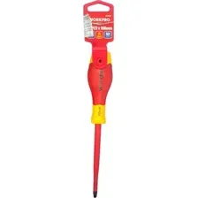 Отвертка Workpro VDE PZ3x150мм WP341022