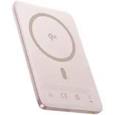 Внешний аккумулятор Baseus PicoGo AM41 Ultra-Slim Qi2 Magnetic Power Bank 10000mAh (розовый)
