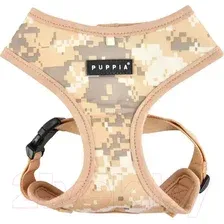 Шлейка Puppia Sentinel PAUA-HA1827-EC-S (бежевый камуфляж)