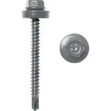 Саморез Admiral Кровельный 5.5x25 RAL 7016 Антрацит (250шт, шоубокс)