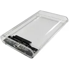 Бокс для накопителей 2.5" AgeStar 3UB2P6C (прозрачный)