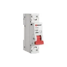 Выключатель нагрузки ВН-63N 1P 20А PROXIMA EKF S63120